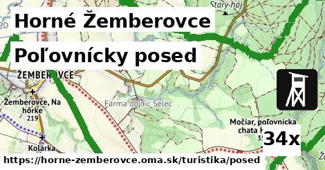 Poľovnícky posed, Horné Žemberovce