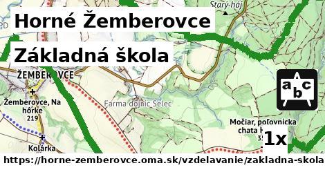 Základná škola, Horné Žemberovce