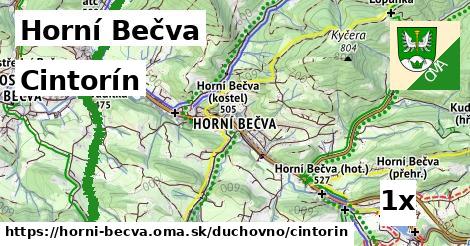 Cintorín, Horní Bečva