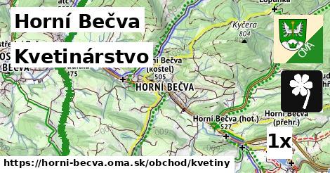 Kvetinárstvo, Horní Bečva