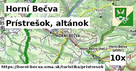 Prístrešok, altánok, Horní Bečva