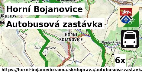 Autobusová zastávka, Horní Bojanovice