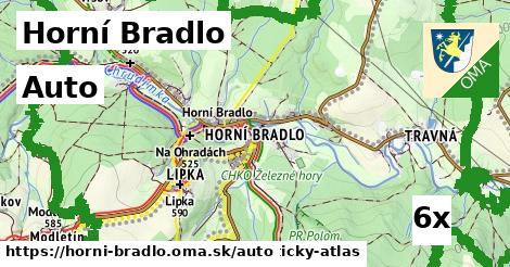 auto v Horní Bradlo