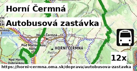 Autobusová zastávka, Horní Čermná