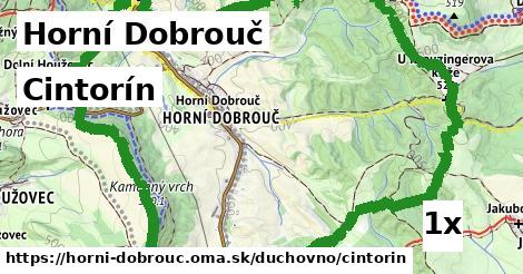 cintorín v Horní Dobrouč