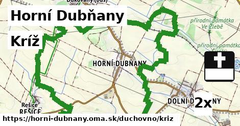 Kríž, Horní Dubňany