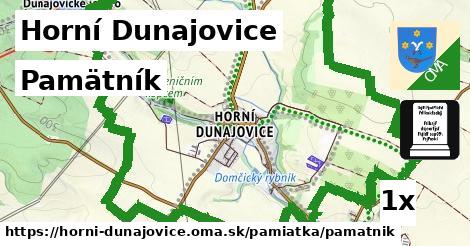 Pamätník, Horní Dunajovice