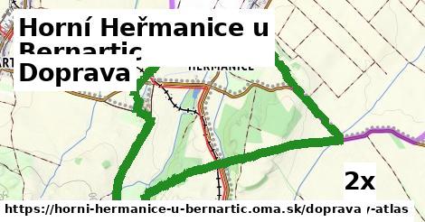 doprava v Horní Heřmanice u Bernartic