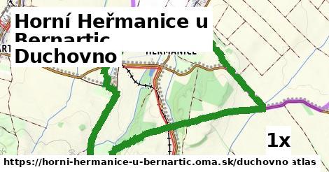 duchovno v Horní Heřmanice u Bernartic