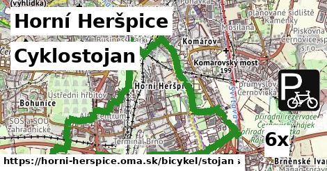 Cyklostojan, Horní Heršpice