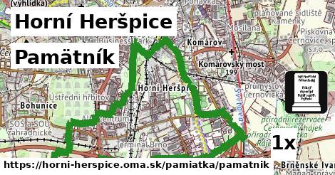 Pamätník, Horní Heršpice