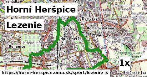 Lezenie, Horní Heršpice