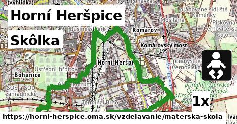 Skôlka, Horní Heršpice