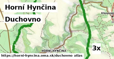 duchovno v Horní Hynčina