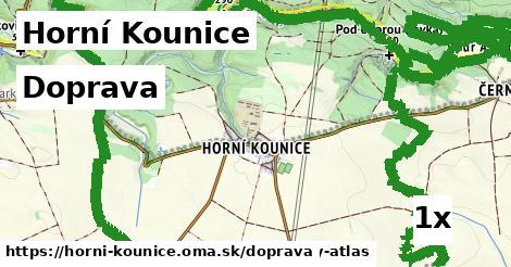 doprava v Horní Kounice