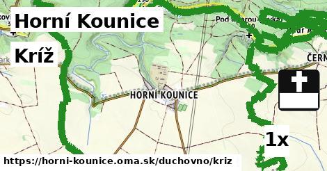 Kríž, Horní Kounice