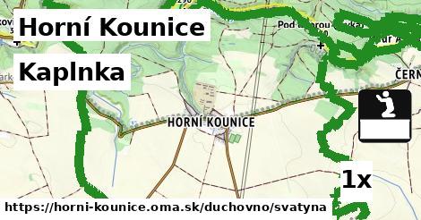 Kaplnka, Horní Kounice