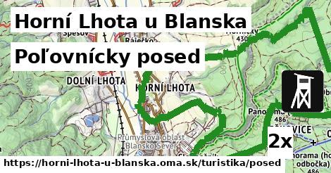 Poľovnícky posed, Horní Lhota u Blanska