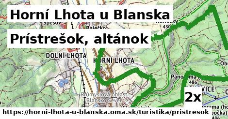 Prístrešok, altánok, Horní Lhota u Blanska