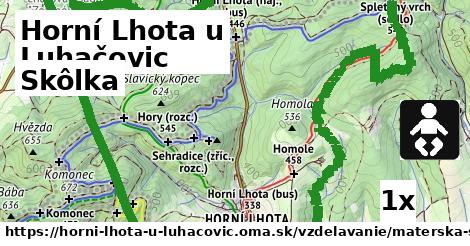 skôlka v Horní Lhota u Luhačovic