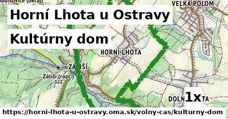 Kultúrny dom, Horní Lhota u Ostravy