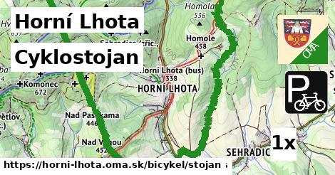 Cyklostojan, Horní Lhota