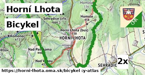 bicykel v Horní Lhota