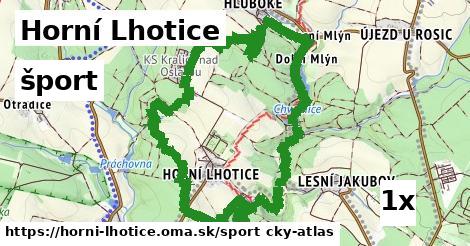 šport v Horní Lhotice