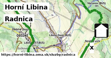 Radnica, Horní Libina