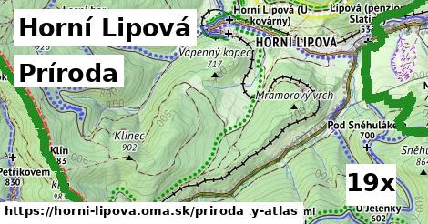 príroda v Horní Lipová