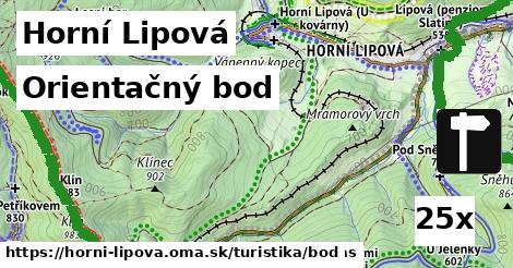 Orientačný bod, Horní Lipová