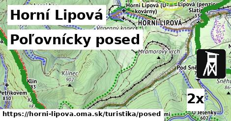 poľovnícky posed v Horní Lipová