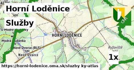 služby v Horní Loděnice