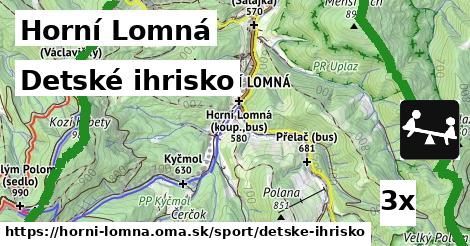 Detské ihrisko, Horní Lomná