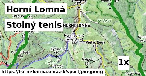 Stolný tenis, Horní Lomná