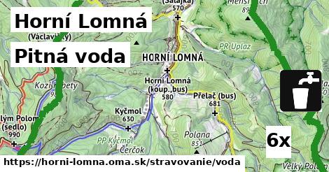 Pitná voda, Horní Lomná