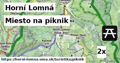 Miesto na piknik, Horní Lomná