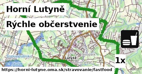 Rýchle občerstvenie, Horní Lutyně