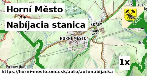 Nabíjacia stanica, Horní Město