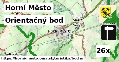 Orientačný bod, Horní Město