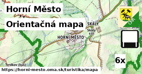 Orientačná mapa, Horní Město