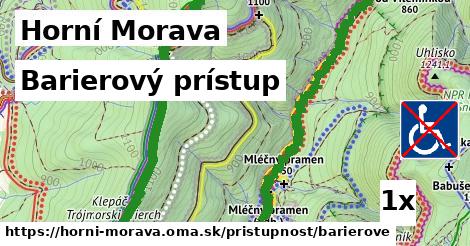 Barierový prístup, Horní Morava