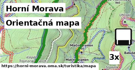 Orientačná mapa, Horní Morava