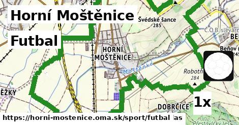 Futbal, Horní Moštěnice