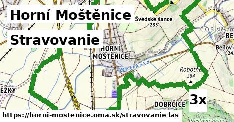 stravovanie v Horní Moštěnice