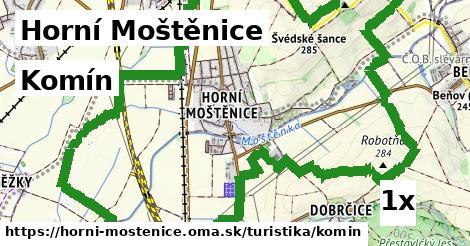 Komín, Horní Moštěnice