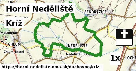 Kríž, Horní Neděliště
