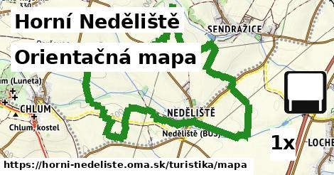 Orientačná mapa, Horní Neděliště