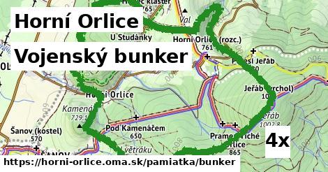 Vojenský bunker, Horní Orlice