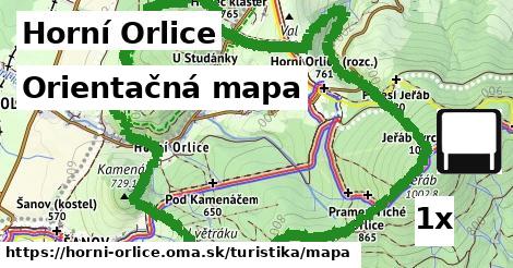 Orientačná mapa, Horní Orlice